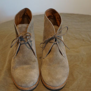 Madewell 1937 Footwear short boots tan suede 8.5